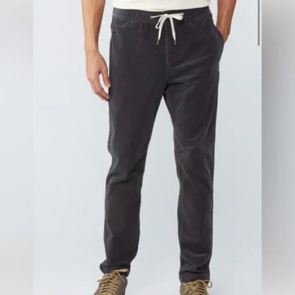 Vuori Men's Optimist Pant  - Corduroy - Gray -  Size M